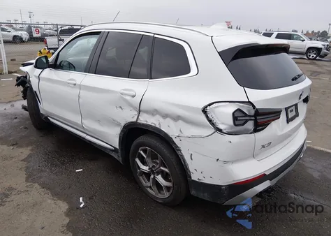2024 BMW X3 xDrive30I from USA, damaged, VIN WBX57DP0XRN260536